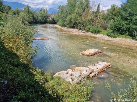 Zaključek izgradnje protipoplavnega nasipa Šmarca–Nožice – etapa 1 (5)